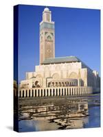 Grande Mosque Hassan II, Casablanca, Morocco-Peter Adams-Stretched Canvas