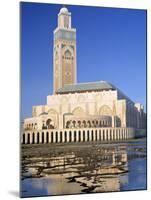 Grande Mosque Hassan II, Casablanca, Morocco-Peter Adams-Mounted Photographic Print