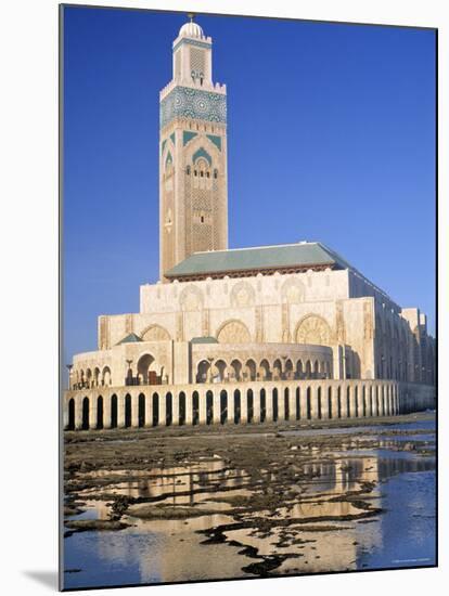 Grande Mosque Hassan II, Casablanca, Morocco-Peter Adams-Mounted Photographic Print