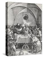Grande passion - La Cène-Albrecht Dürer-Stretched Canvas