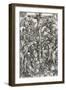 Grande passion - La crucifixion-Albrecht Dürer-Framed Premium Giclee Print