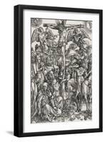 Grande passion - La crucifixion-Albrecht Dürer-Framed Premium Giclee Print