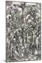 Grande passion - La crucifixion-Albrecht Dürer-Mounted Premium Giclee Print