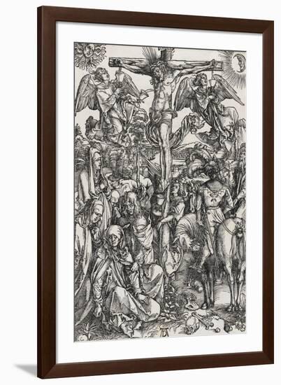 Grande passion - La crucifixion-Albrecht Dürer-Framed Giclee Print