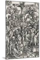 Grande passion - La crucifixion-Albrecht Dürer-Mounted Giclee Print