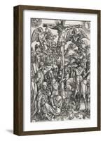 Grande passion - La crucifixion-Albrecht Dürer-Framed Giclee Print