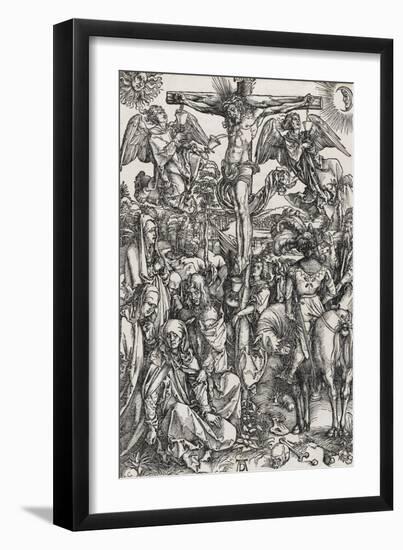 Grande passion - La crucifixion-Albrecht Dürer-Framed Giclee Print