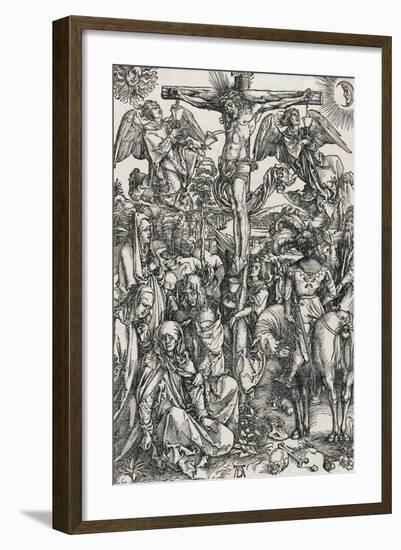 Grande passion - La crucifixion-Albrecht Dürer-Framed Giclee Print