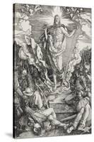 Grande passion - La résurrection du Christ-Albrecht Dürer-Stretched Canvas