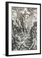 Grande passion - La résurrection du Christ-Albrecht Dürer-Framed Giclee Print