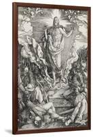 Grande passion - La résurrection du Christ-Albrecht Dürer-Framed Giclee Print