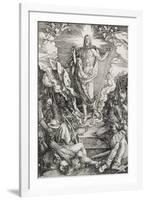 Grande passion - La résurrection du Christ-Albrecht Dürer-Framed Giclee Print