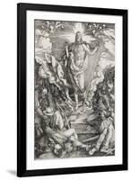 Grande passion - La résurrection du Christ-Albrecht Dürer-Framed Giclee Print