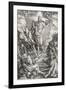 Grande passion - La résurrection du Christ-Albrecht Dürer-Framed Giclee Print