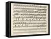 Grande Polonaise pour le Piano forte : dernière page-Carl Maria Friedrich Ernest von Weber-Framed Stretched Canvas