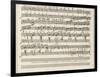 Grande Polonaise pour le Piano forte : dernière page-Carl Maria Friedrich Ernest von Weber-Framed Giclee Print