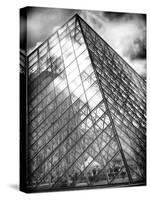 Grande Pyramide at the Louvre Museum, Paris, France-Philippe Hugonnard-Stretched Canvas