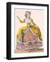 Grande Robe a La Sultane', Plate No.167 from 'Galeries Des Modes Et Costumes Francais', C.1778-87-Pierre Thomas Le Clerc-Framed Giclee Print