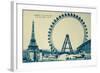 Grande Roue Carte Postale 1-Vintage Apple Collection-Framed Giclee Print