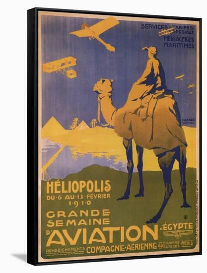 Grande Semaine D'Aviation-Harald-Framed Stretched Canvas