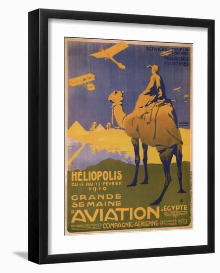 Grande Semaine D'Aviation-Harald-Framed Art Print