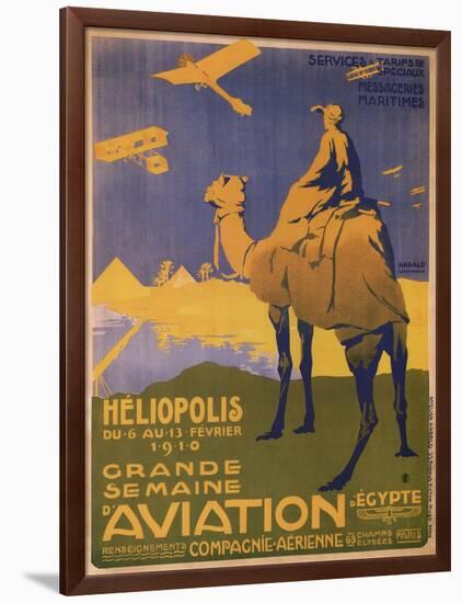 Grande Semaine D'Aviation-Harald-Framed Art Print