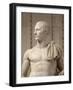 Grande statue nue héroïque: Jules César (Caïus Julius Caesar 100 avant J.C- 44 avant J.C)-null-Framed Giclee Print