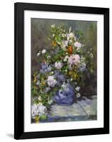 Grande Vaso di Fiori-Pierre-Auguste Renoir-Framed Art Print