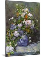Grande Vaso di Fiori-Pierre-Auguste Renoir-Mounted Art Print