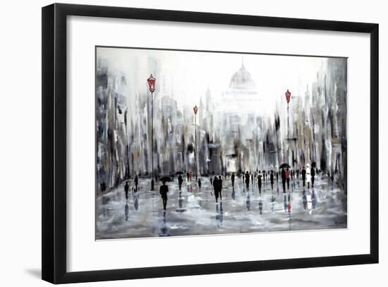 Grande Ville-Aziz Kadmiri-Framed Giclee Print