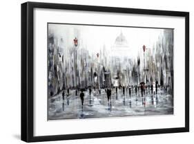 Grande Ville-Aziz Kadmiri-Framed Giclee Print