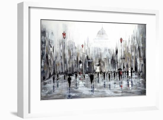 Grande Ville-Aziz Kadmiri-Framed Giclee Print