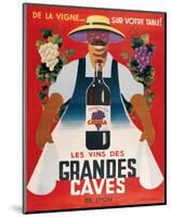 Grandes Caves-null-Mounted Giclee Print