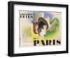 Grandes Fetes De Paris, 1934 French Travel and Tourism Poster-null-Framed Giclee Print