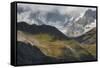 Grandes Jorasses, Valais, Switzerland-Rainer Mirau-Framed Stretched Canvas