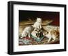 Grandeur Dechue, (Oil on Canvas)-Jules Leroy-Framed Giclee Print