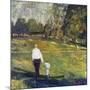 Grandfather and Grandson, 1997-Patricia Espir-Mounted Giclee Print