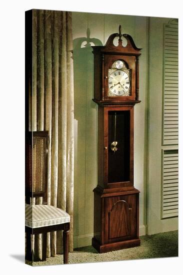 Grandfather Clock-null-Stretched Canvas