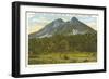 Grandfather Mountain, Blue Range, Tennessee-null-Framed Art Print