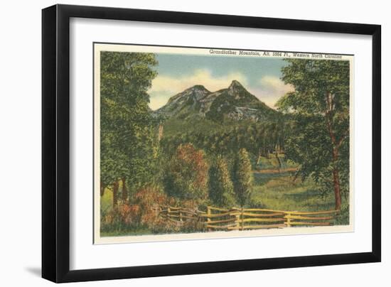 Grandfather Moutain-null-Framed Art Print