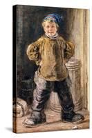 Grandfather's Boots-William Henry Hunt-Stretched Canvas