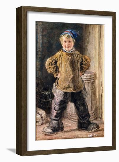 Grandfather's Boots-William Henry Hunt-Framed Giclee Print