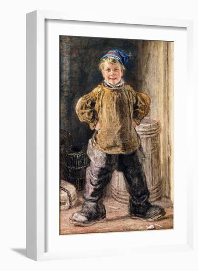 Grandfather's Boots-William Henry Hunt-Framed Giclee Print