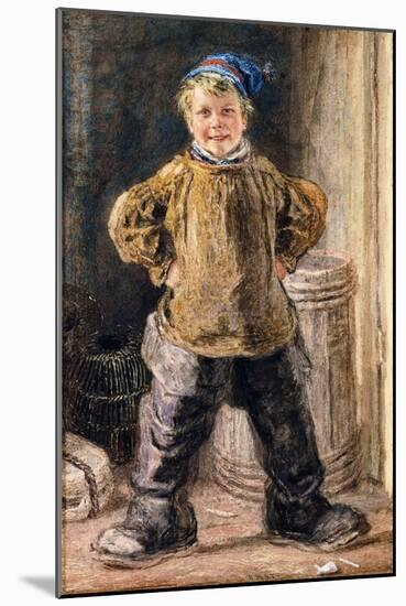 Grandfather's Boots-William Henry Hunt-Mounted Giclee Print