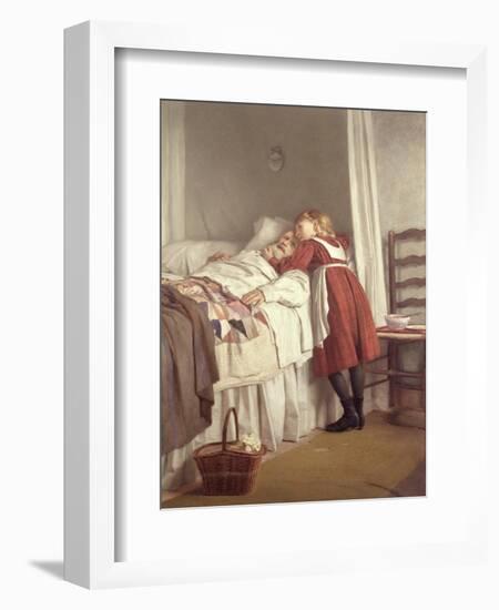 Grandfather's Little Nurse-James Hayllar-Framed Giclee Print