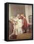 Grandfather's Little Nurse-James Hayllar-Framed Stretched Canvas