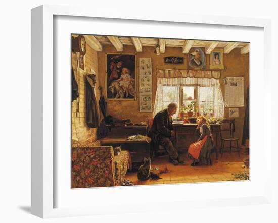 Grandfather's Pet-William Snape-Framed Premium Giclee Print