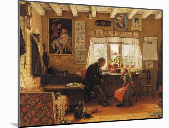 Grandfather's Pet-William Snape-Mounted Premium Giclee Print