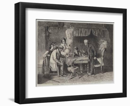 Grandfather's Portrait-William Henry Knight-Framed Giclee Print