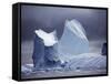 Grandidier Channel, Pleneau Island, Grounded Iceberg, Antarctica-Allan White-Framed Stretched Canvas